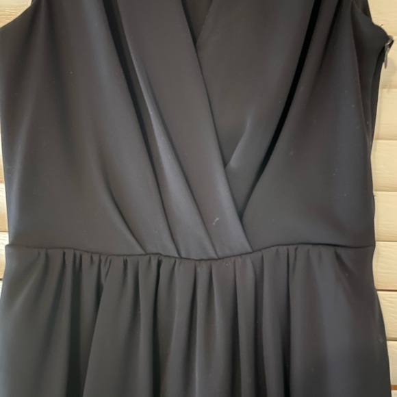 REISS Electra Night Navy Wrap-front Dress size 4 - Picture 9 of 11